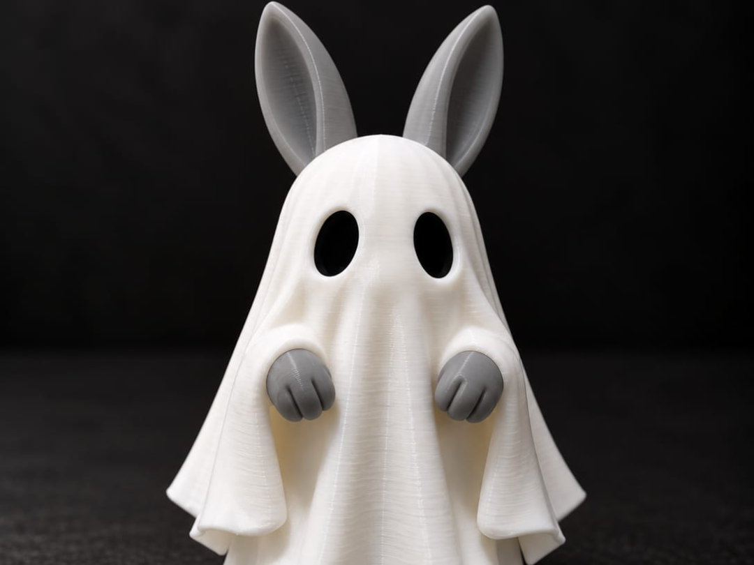 Ghost Bunny  Decoration 3D model