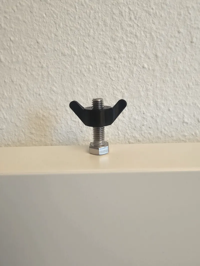 Wing screw nut M8