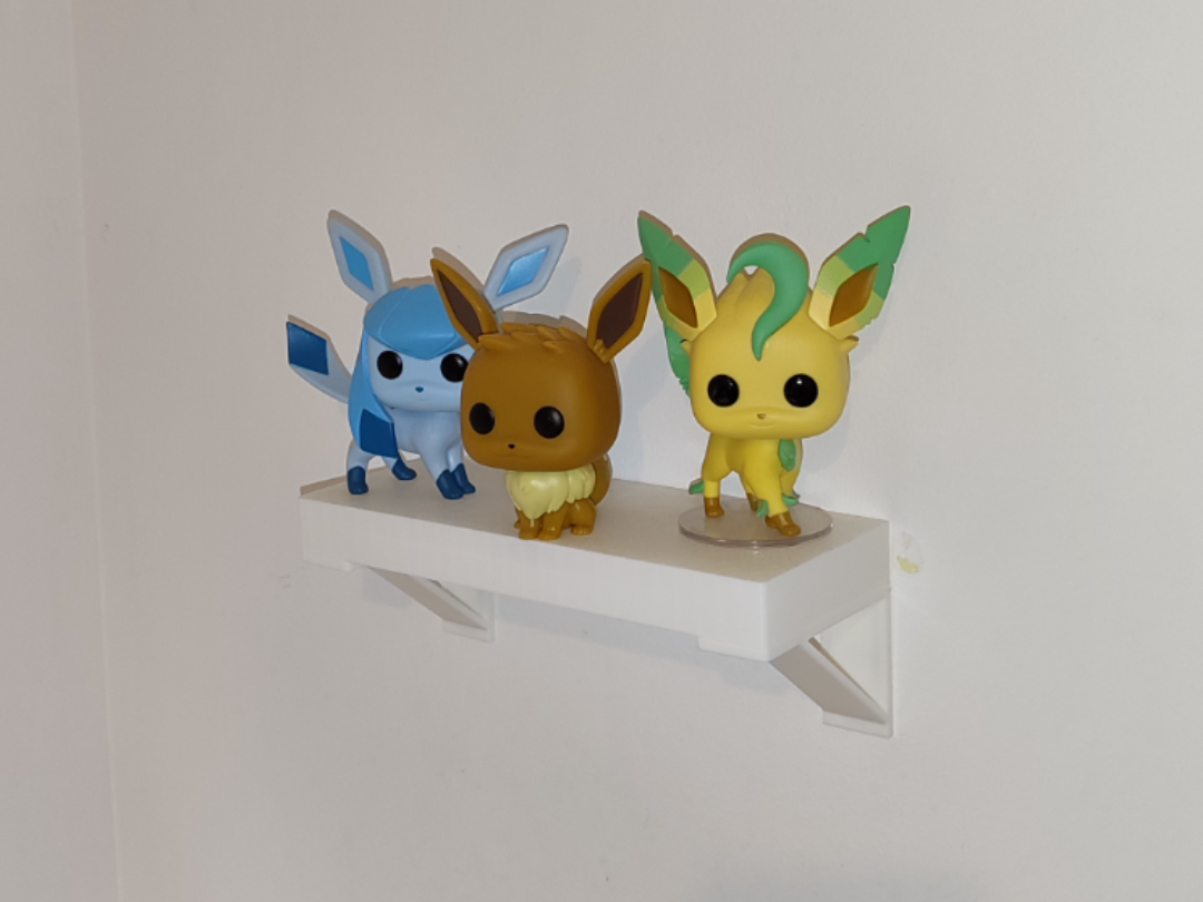 Compact Wall Shelf – No Screws (3M Command)