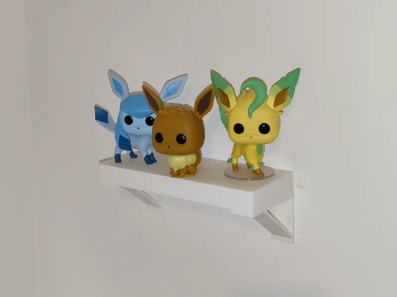 Compact Wall Shelf – No Screws (3M Command)