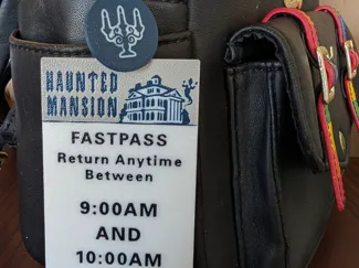Haunted Mansion FastPass Keychain & Charm