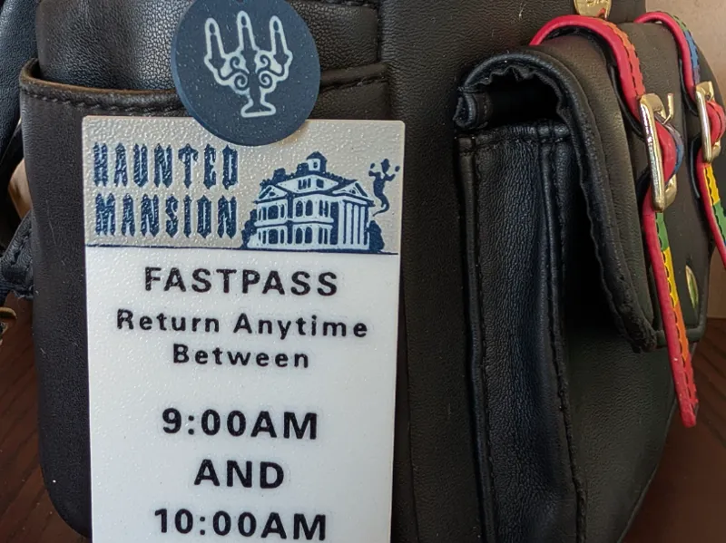 Haunted Mansion FastPass Keychain & Charm