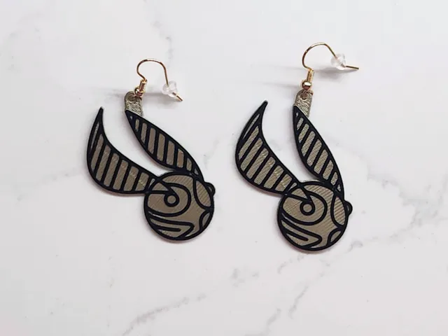 Golden Snitch Earrings