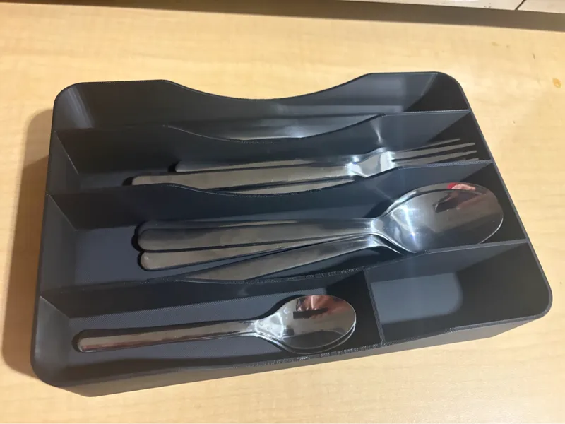 Basic Ikea Silverware Organizer