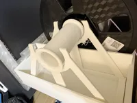 Spool mount that fits regular box