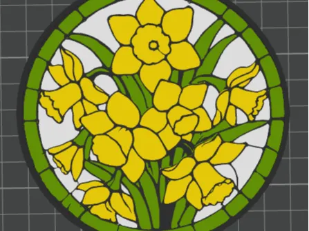 Daffodil Coaster/Sign
