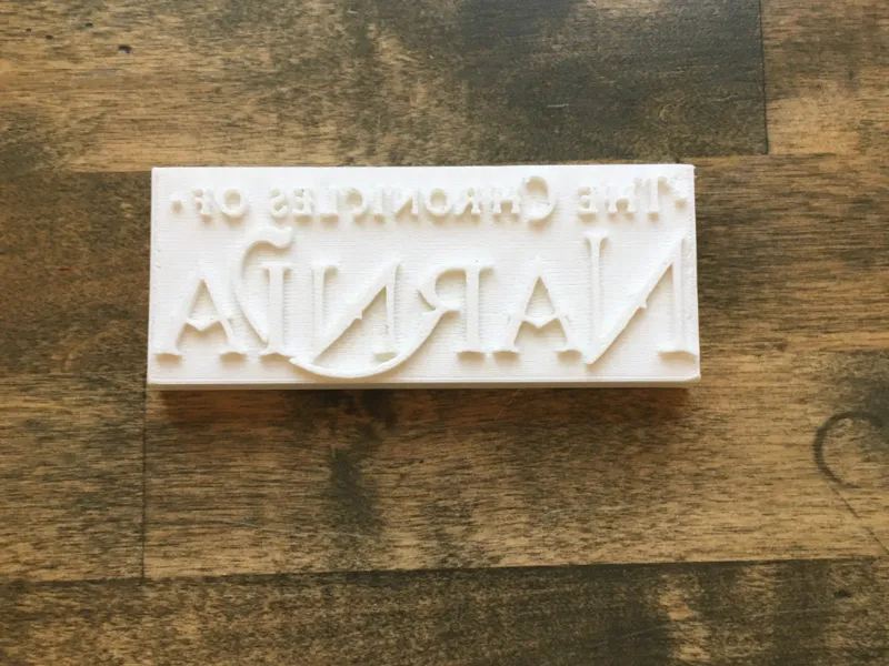 The Chronicles Of Narnia Leather Press