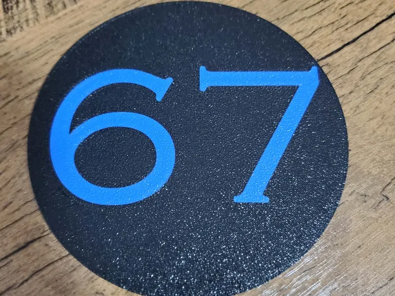 67 Coaster 100mm