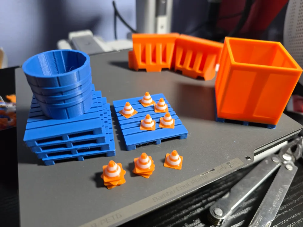 Essential Industrial & Construction Site Props by Youbobblue MakerWorld ...