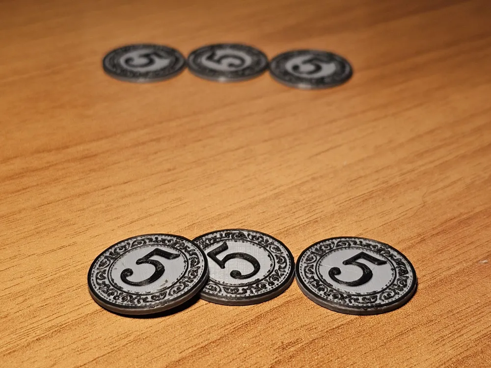 Pièces De Monnaie Pirate En Métal Doré – 36 Doublons Or Et Argent – Accessoires Cosplay, Jeux D&D, Chasse Au Trésor – 30 Mm XL