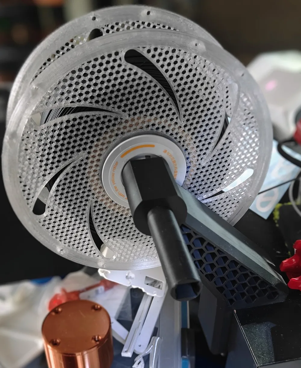 Ikea Lack Rotary Spool Holder - Free 3D Print Model - MakerWorld