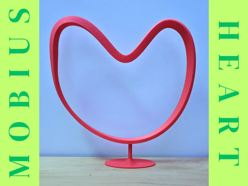 Minimalist Mobius Heart