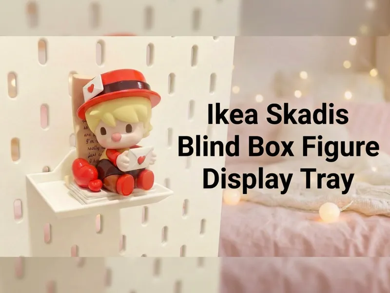 IKEA SKADIS Tray – Blind Box Figure Display Shelf