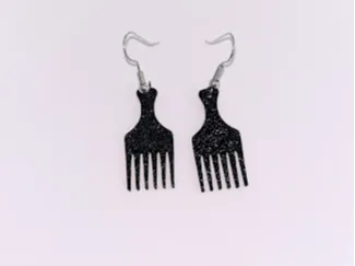 BRINCO PENTE GARFO AFRO