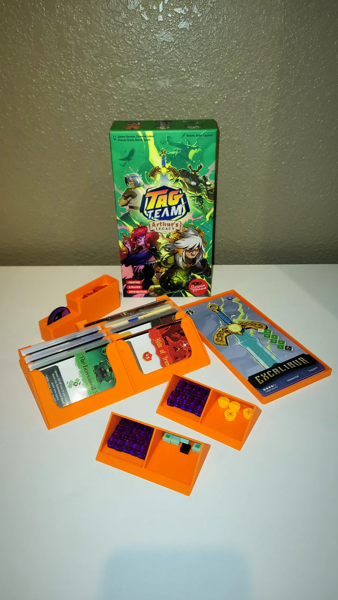 Insert Tag Team Arthur's Legacy – Organizer view 3