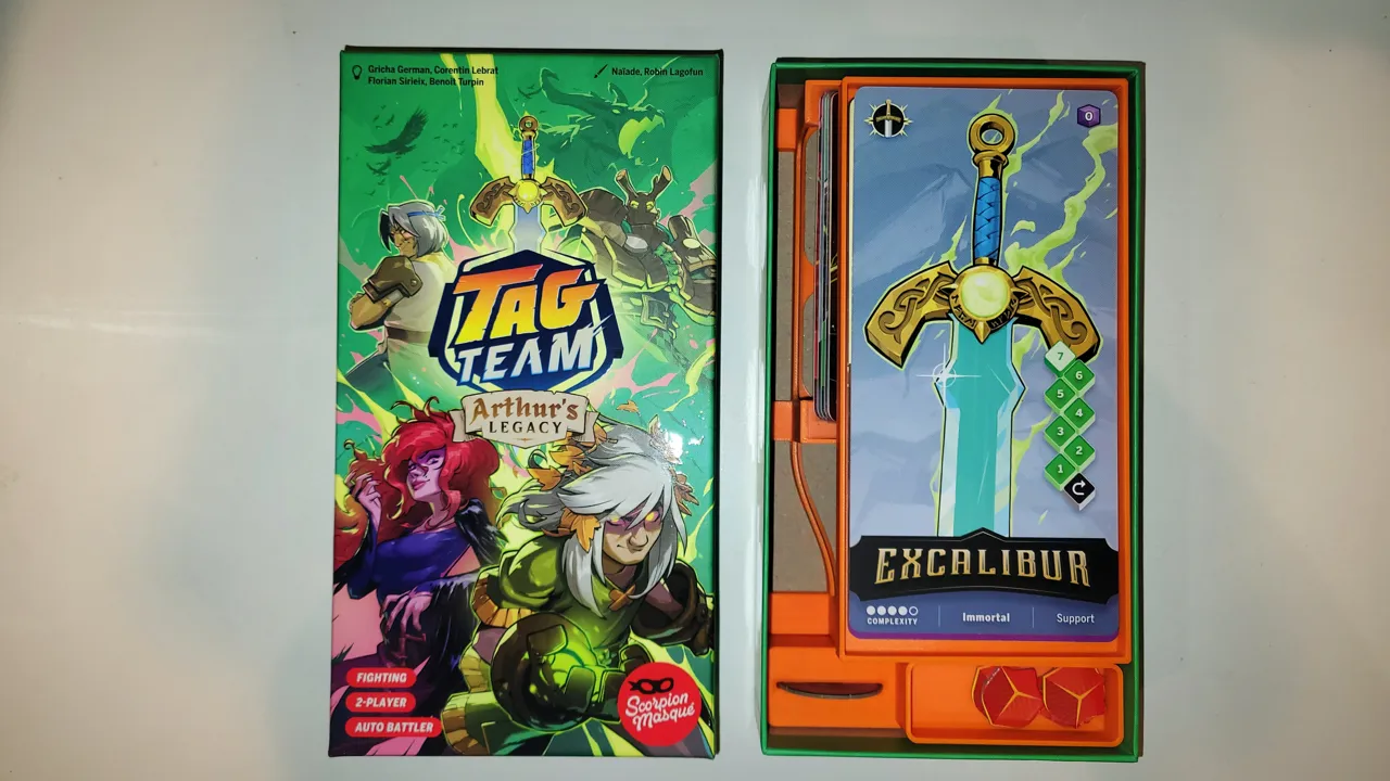 Insert Tag Team Arthur's Legacy – Organizer view 2