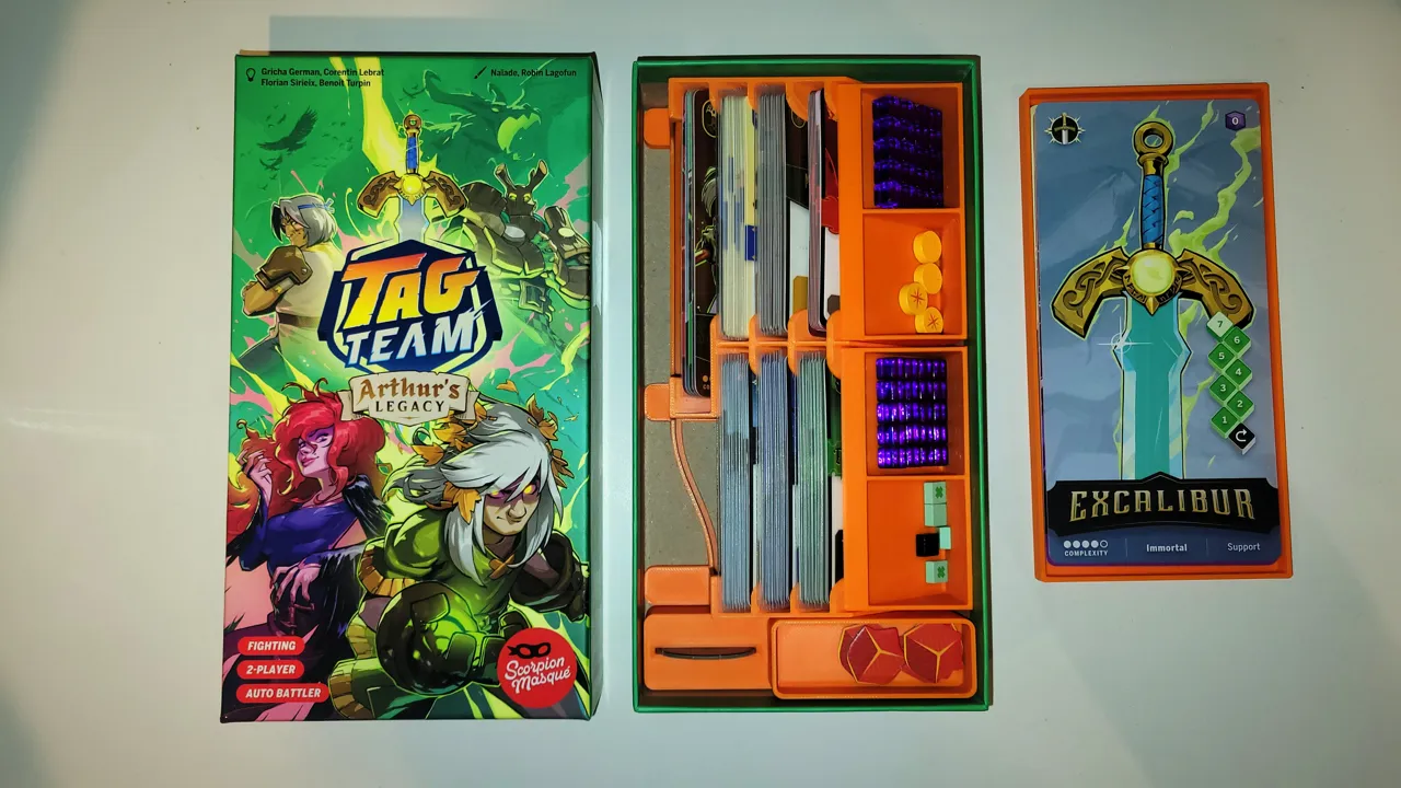 Insert Tag Team Arthur's Legacy – Organizer view 4