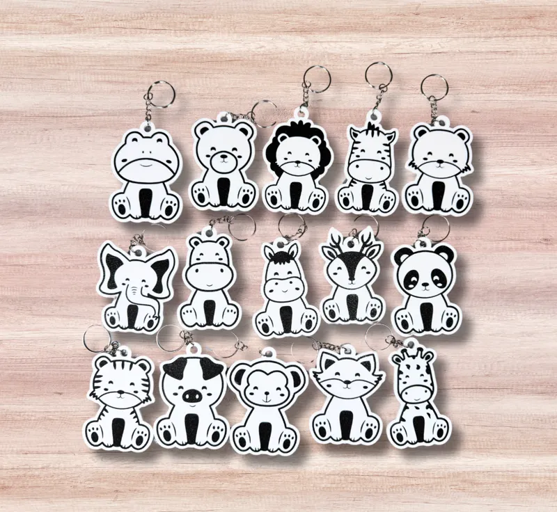 Animal keychain bundle 15 types