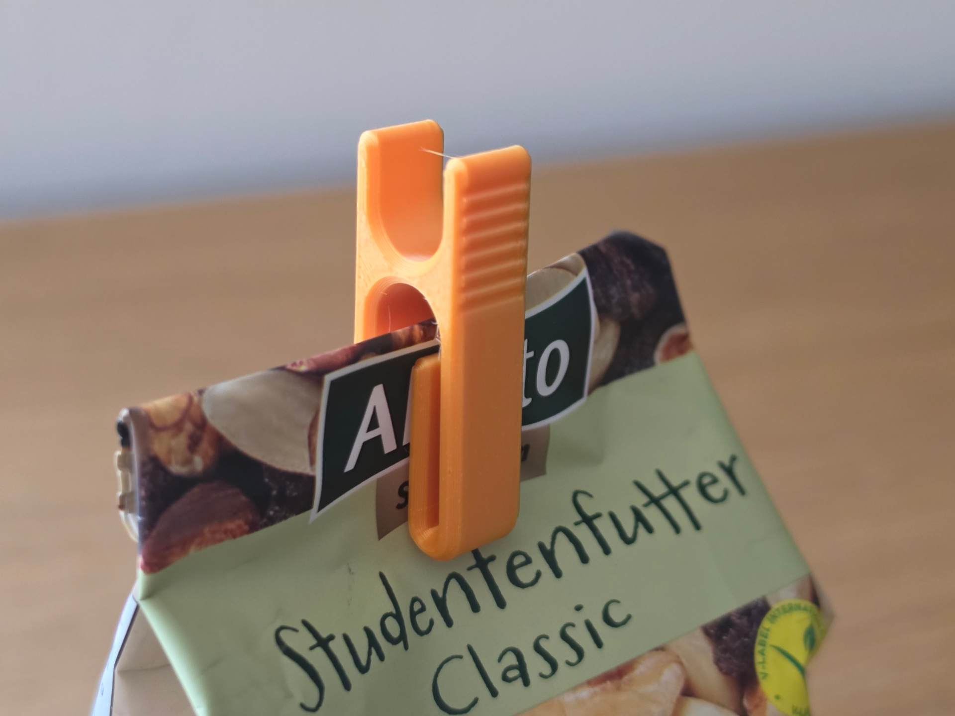 Minimalistischer Beutelclipp v2 Beutelklammer