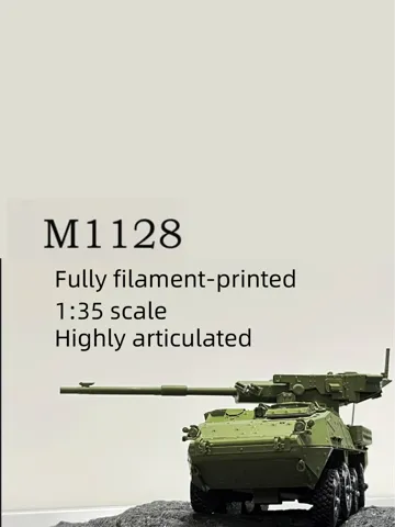 Accesorio para filamento: M1128 105mm STRYKER 1:35 — vista de referencia 2