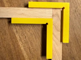 Winkel für Klötzchen