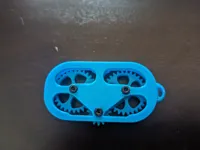 Porte-clés fidget à engrenages — photo 8