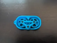 Porte-clés fidget à engrenages — photo 7