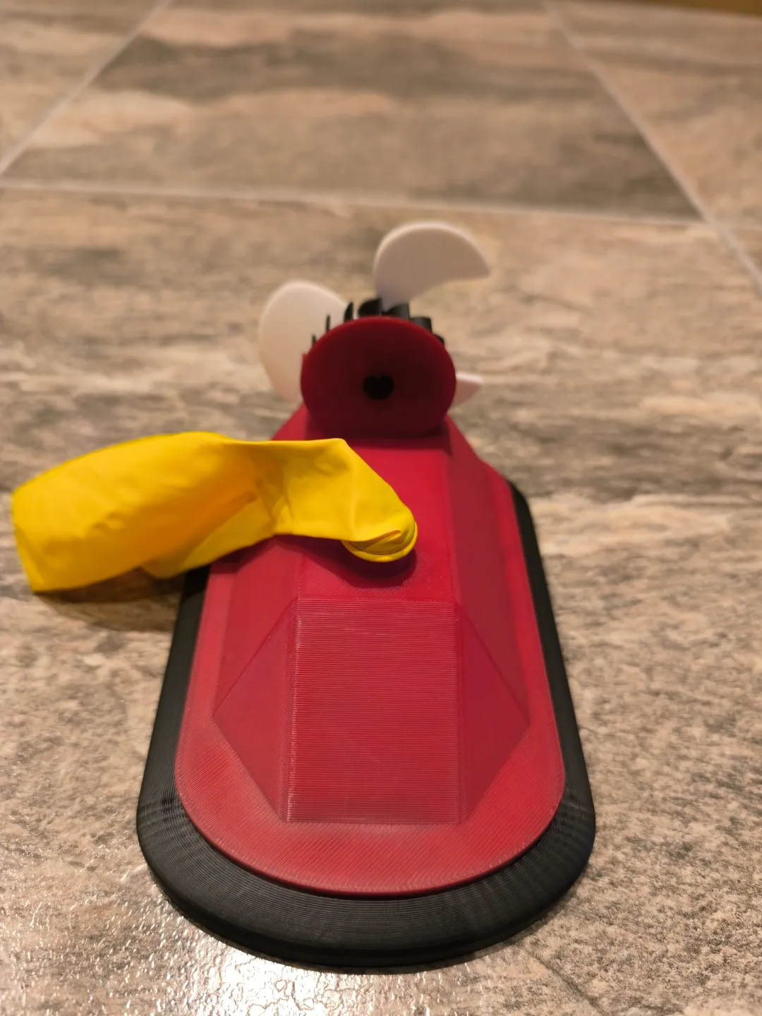 Balloon Hovercraft MK3 With Working Propeller view 3