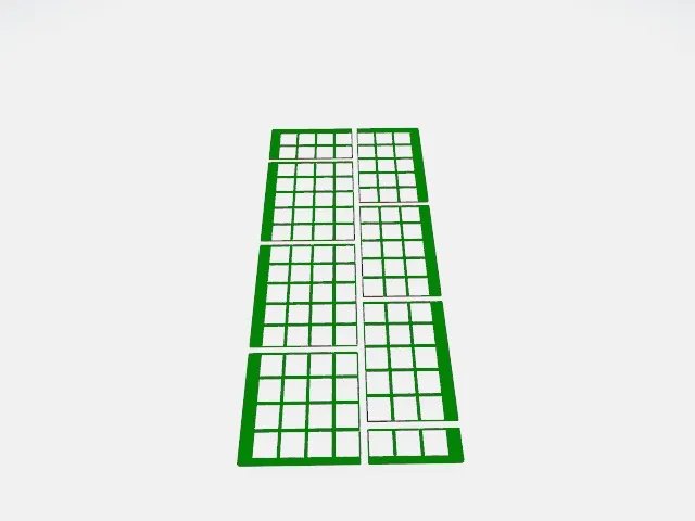 Gridfinty Raster für Container Schubfach 330x690mm