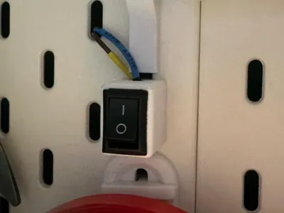İkea Skadis On - Off Switch Holder