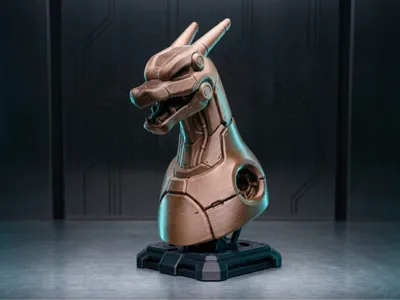 Mecha Charizard Bust - No AMS