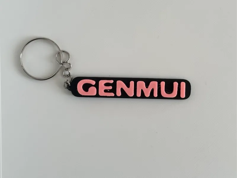 Demon Slayer GenMui keychain