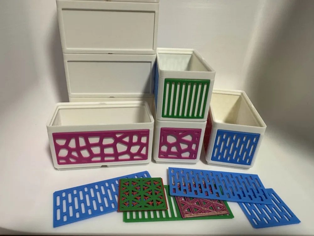Gridfinity Extended - Pretty Bins - Customisable - Free 3D Print Model ...