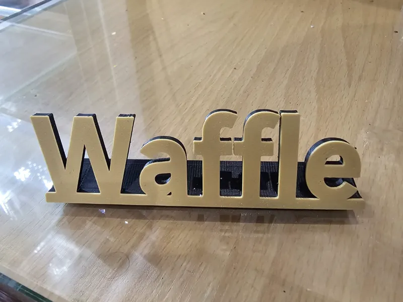 waffle banner
