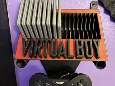 Virtual Boy Wall Mount 2.0