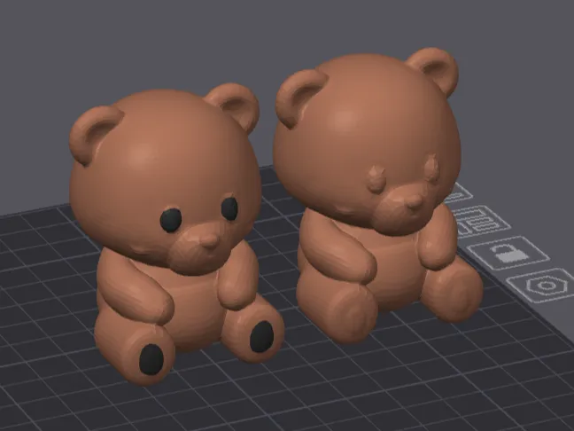 cute fat teddy bear sitting