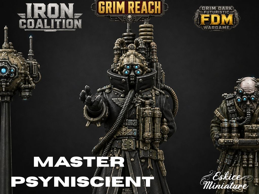 Vorek Voss – Master Psyniscient - 32mm Grim Reach - 1