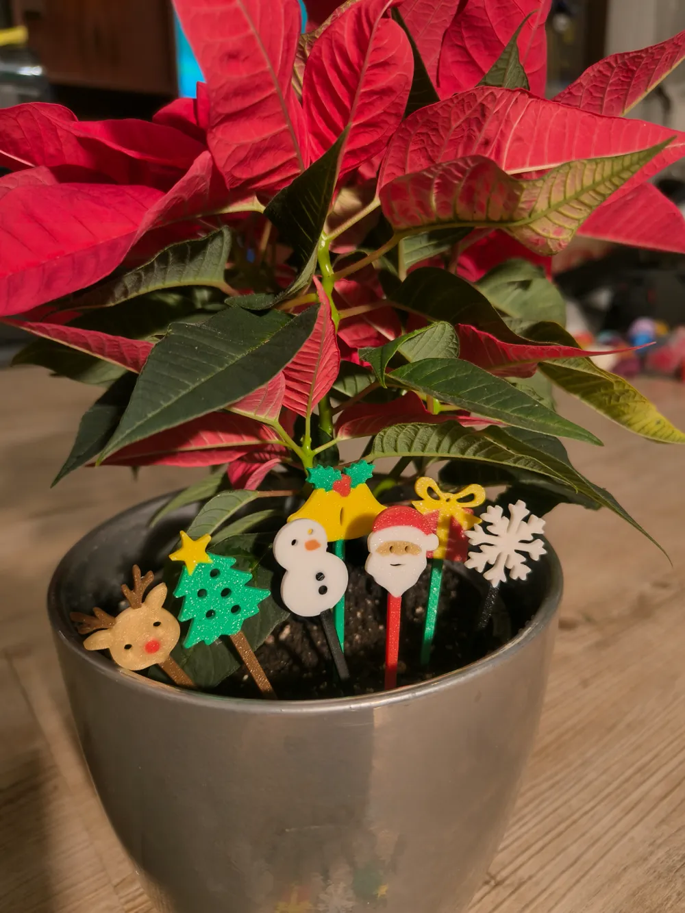 Christmas themed Toothpicks - Free 3D Print Model - MakerWorld
