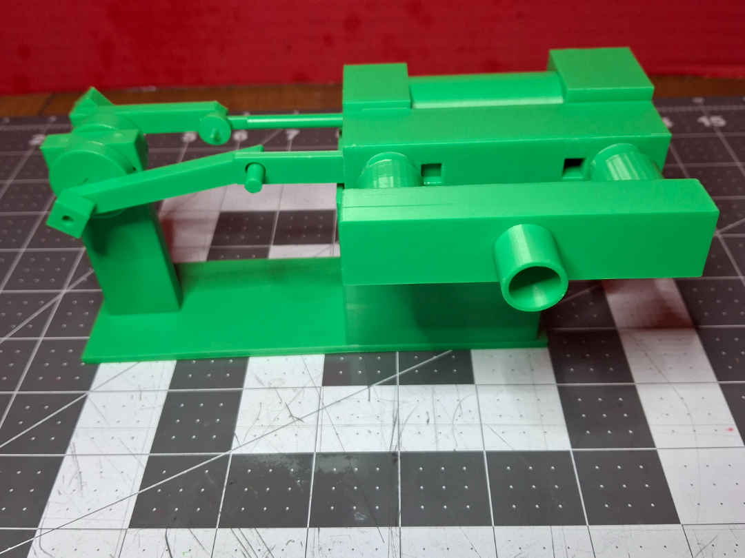 3D Printed Double-Acting Air Engine