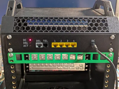 Fritz!Box 7530 10" Rack Enclosure