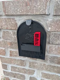 Plain Mail Flag - No House Numbers (PLA)