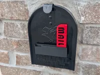 Plain Mail Flag - No House Numbers (PETG)