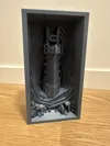 Faster and less material, 0.16mm layer, 2 walls, 5% infill