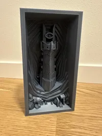 Faster and less material, 0.16mm layer, 2 walls, 5% infill
