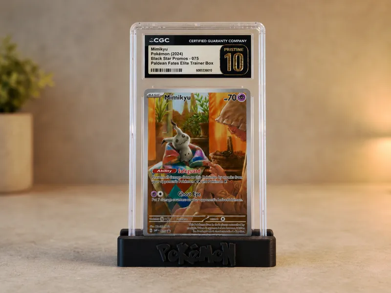 Just Another Clean Graded Card Stand