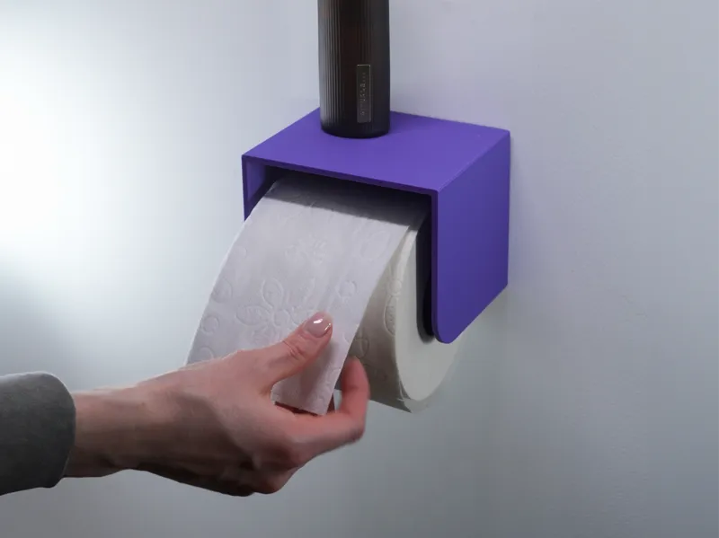 TP1 - Toilet paper holder with magnetic cover