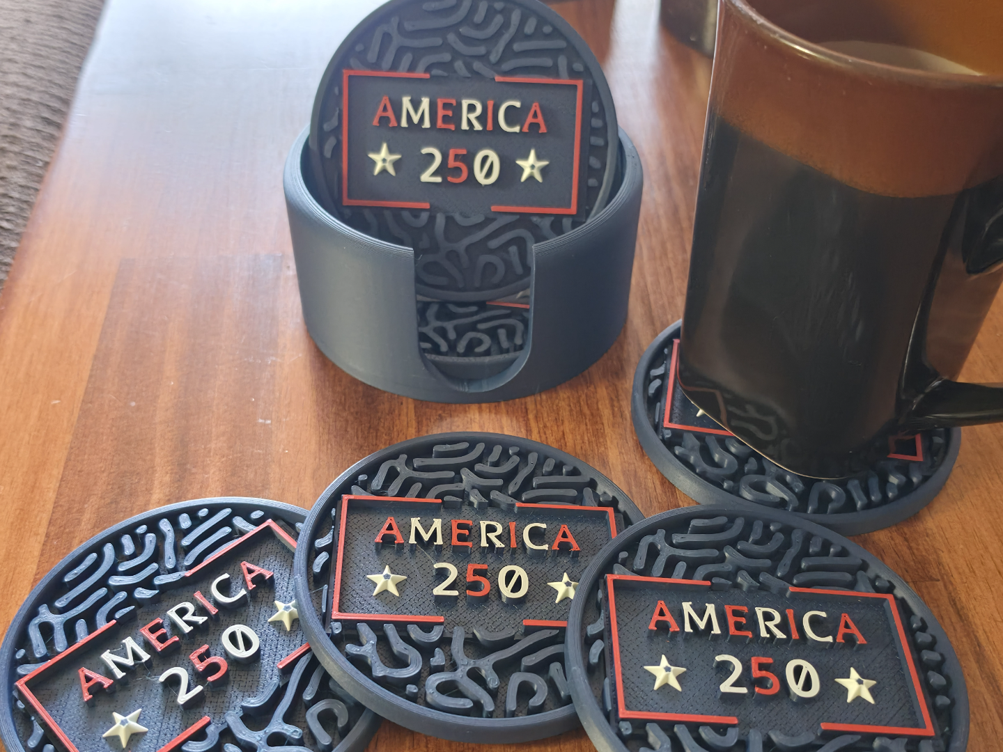 America 250 Coaster