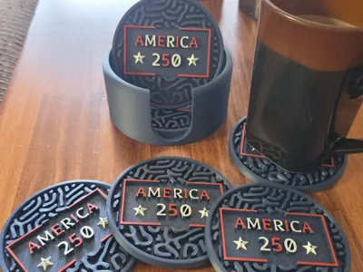 America 250 Coaster