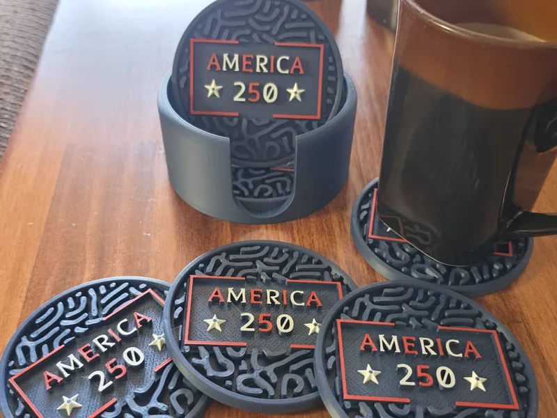 America 250 Coaster