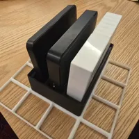 Rangement Gridfinity 2x3 pour disques durs externes — photo 2